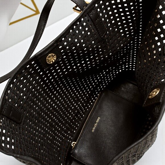 Michael Kors Bridget 30S4GGET3L Perforated Leather Tote with Detachable Pouch - Picture 10 of 17